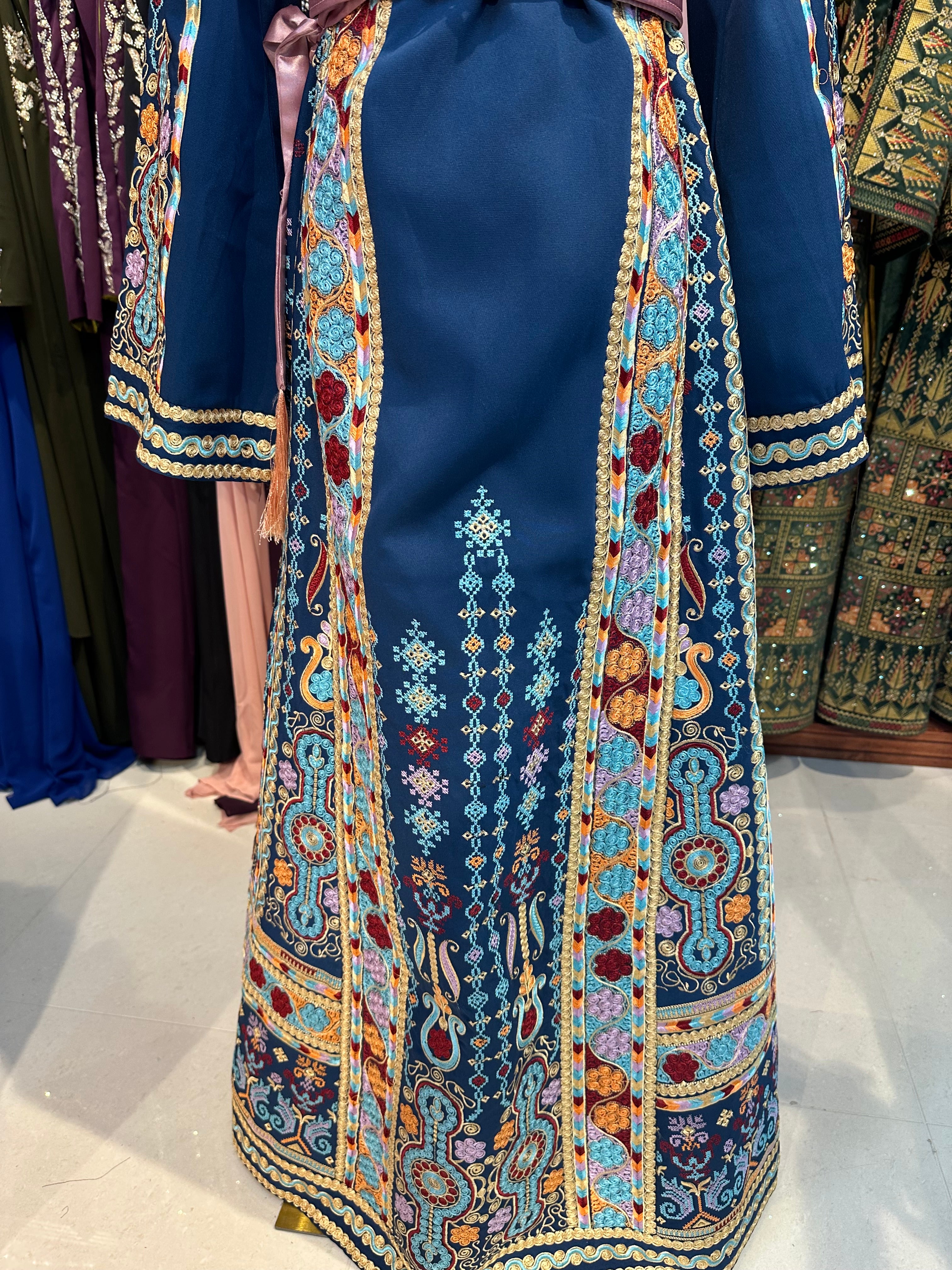 Blue Malaka Thobe